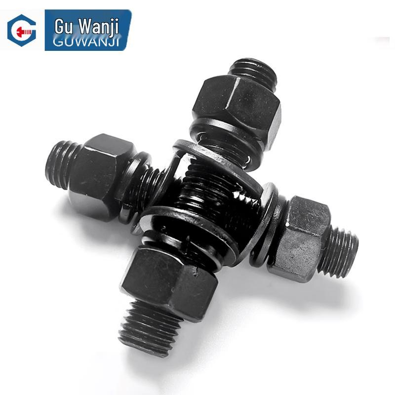 GUWANJI 8.8 Grade High-Strength Double-Ended Bolt Set