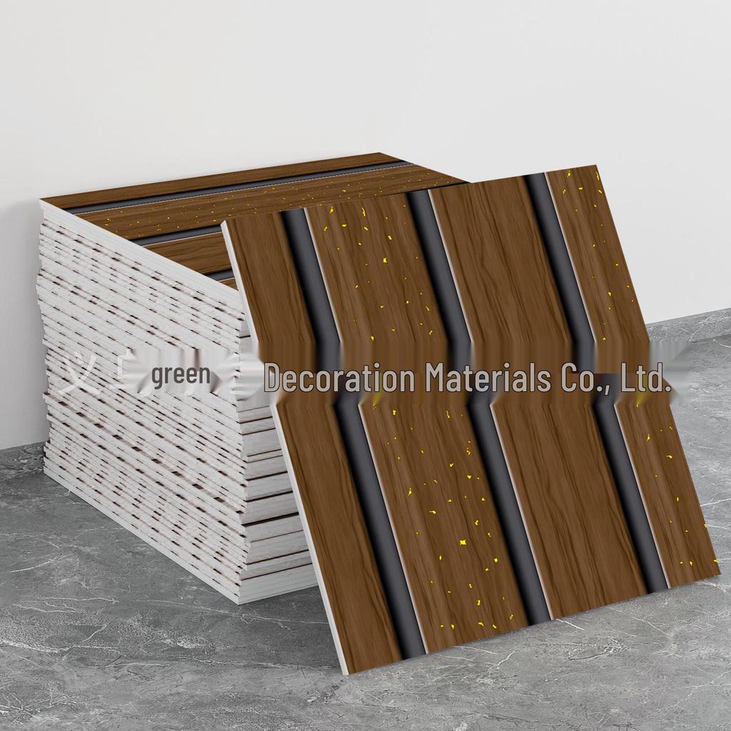 Self-Adhesive Pink Marble Wallpaper: Waterproof, Heat-Resistant Wall Sticker with Aluminum Plastic Panel
