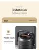 Winter Stainless Steel Insulated Multi-layer Lunch Box - Portable, Large Capacity, Keeps Food Hot for 24 Hours, Perfect for Home or Office.