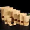 High-Definition Kraft Paper Stand-Up Pouch for Tea and Nuts