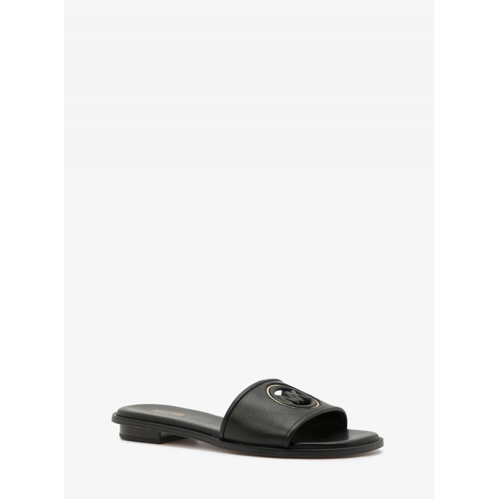 

Michael Kors Deanna Cut Out Flat Sandals 49s4dnfa2l1 Black