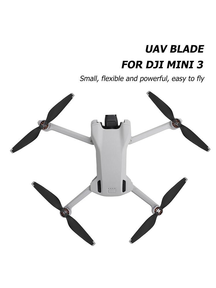 8pcs Drone Blade Props Replacement Wing Blade with Screw Accessories Blades Props Wings Light Weight Low-Noise for DJI Mini 3