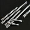3pcs Chrome-plated Steel Sleeve Ratchet Extension Rod Car Tire Repair Tool 1/4 3/8 1/2 Sleeve Ratchet Extension Rod Hand Tools