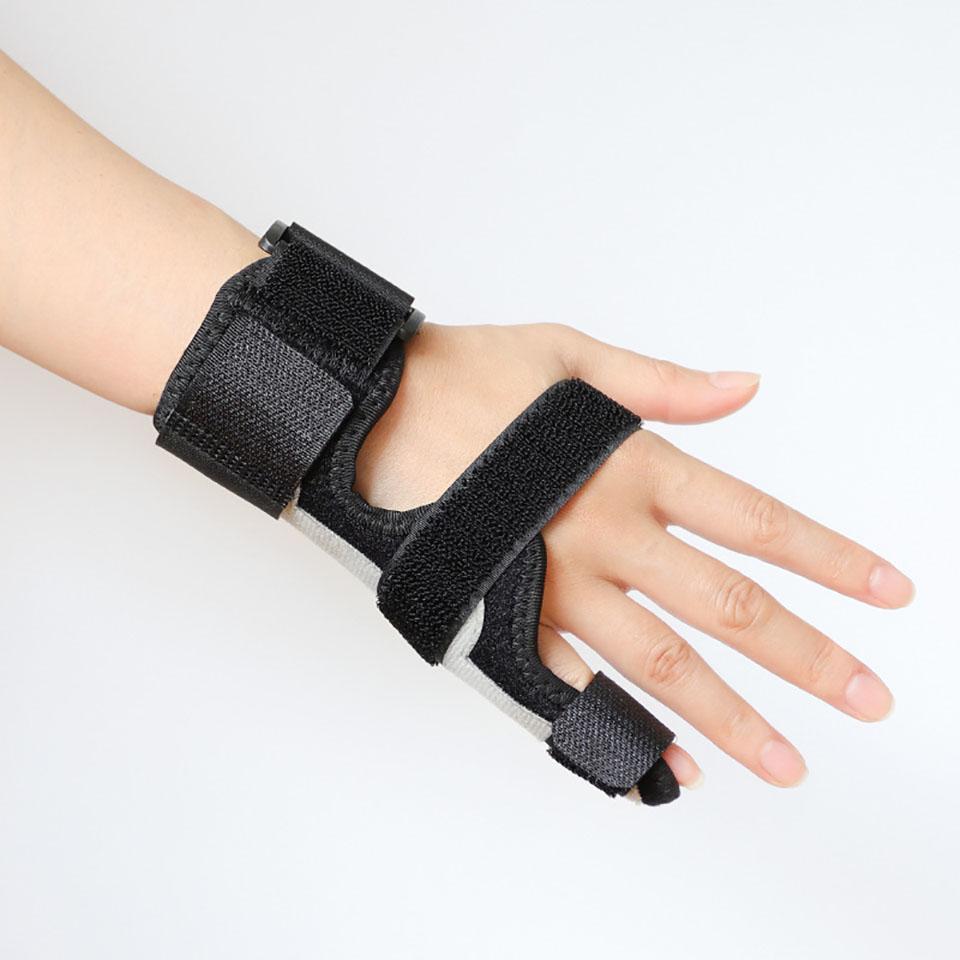 1Pcs Wrist Support with Steel Plate for Thumb Little Finger Index Finger Immobilization Compression Straps Tendon Sheath Fixation