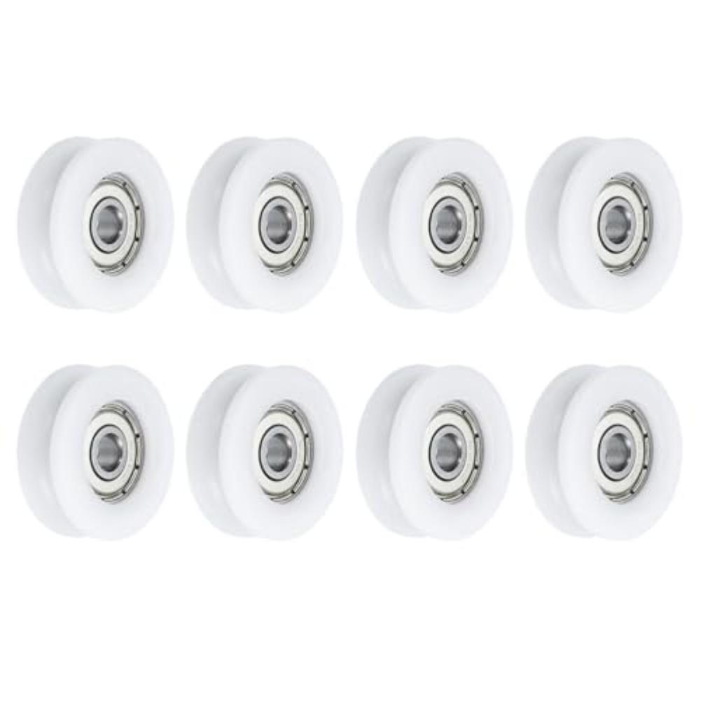For Sliding Doors Bearing Wheel U-groove Pulley For Linear Motion Systems High Performance Nylon Pulleys Smooth Operation
