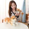 20/35cm Lovely Shiba Inu Dog Plush Toys Cute Sitting Lying Puppy Dolls Stuffed Soft Animal Toy Children Baby Birthday Gifts