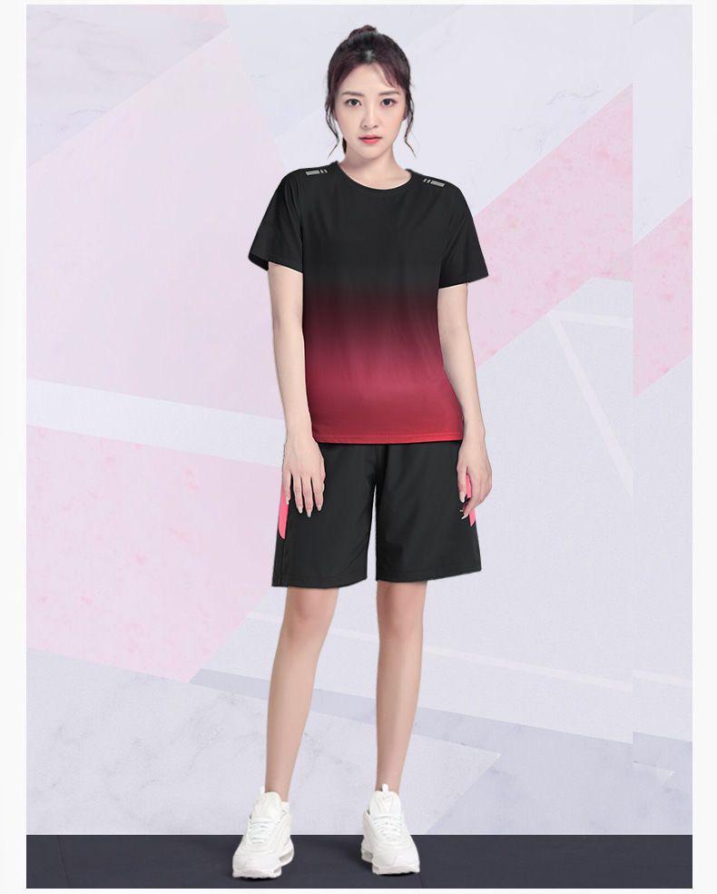 

Унисекс Спортивный комплект из ледяного шелка с быстрой сушкой: Одежда для фитнеса с коротким рукавом для бега и баскетбола 5XL