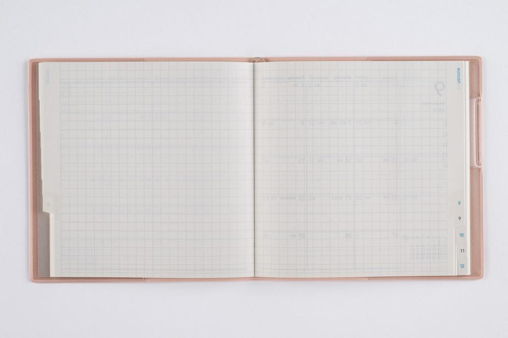 556 torinco4 Takahashi 2026 Milk B6 Variant Size Planner, Shoten, Edition, Pink, Monthly,