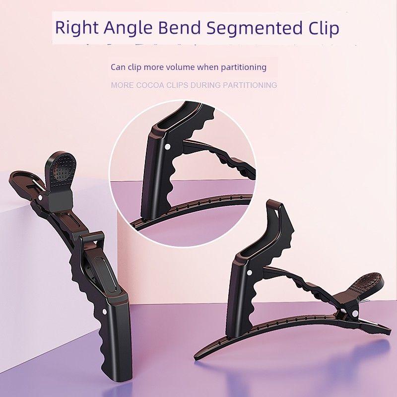 Professional Hair Salon Big Clip Hair Salon Large Crocodile Clip Barber Shop Tools Hot Dyeing Layered Partition 5 Pack