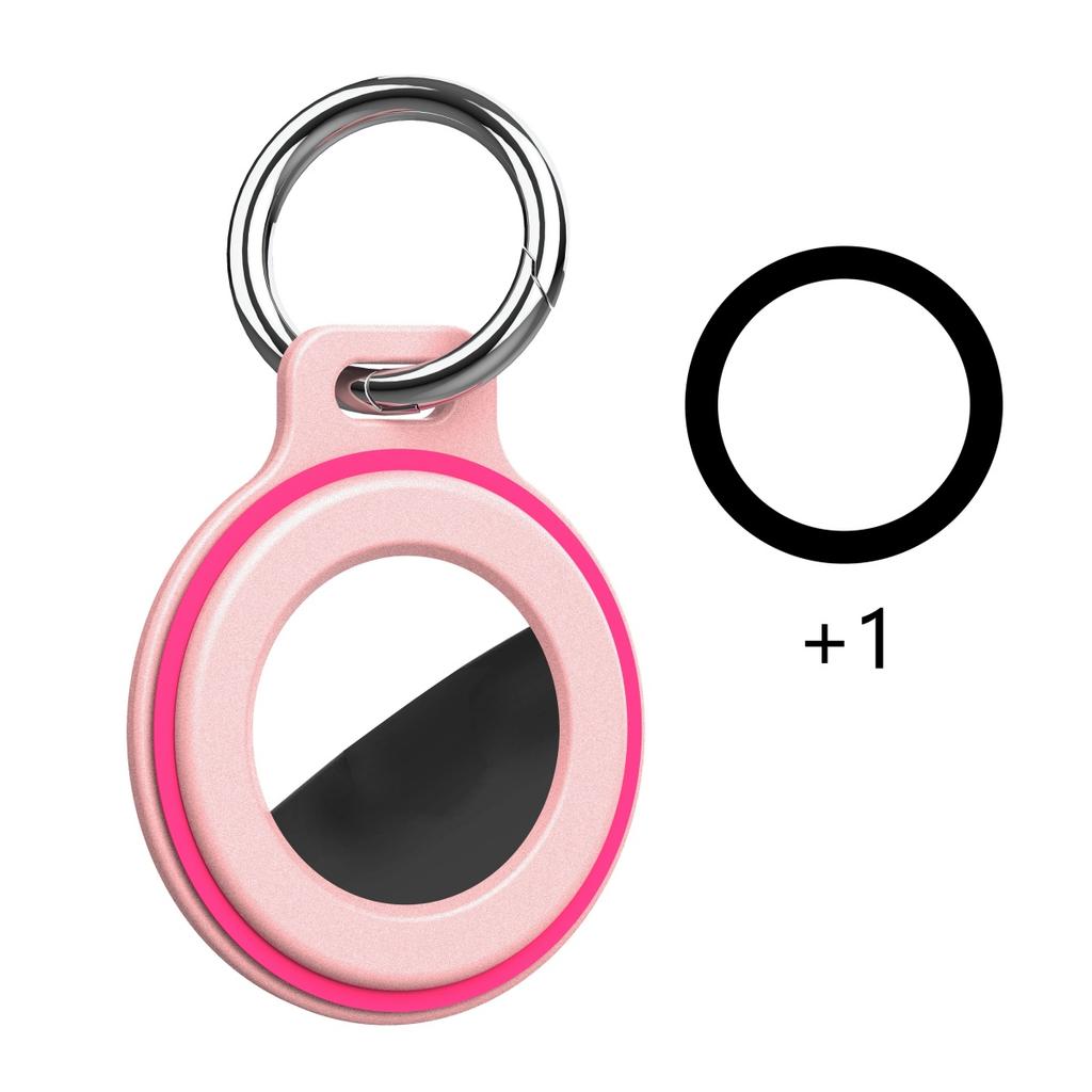 For Apple Airtags Locator Silicone Protect Case For Kids/Pet/Backpack With Strap Lanyard + Keychain AirTag GPS Tracker Accessory