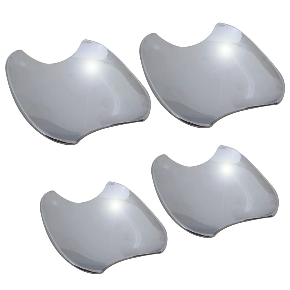 90 Series Door Handle Protector Pieces Noah/Voxy / Cover/Silver Plated/4