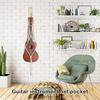 White Flower Pot Mesh Bag Woven String Instrument Accessory Stand Storage Bag  Guitar Storage