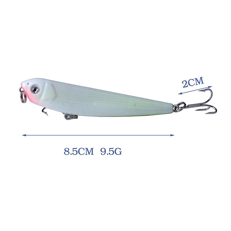 

5 стилей, светящиеся приманки, рыболовные приманки, наборы инструментов для рыбалки на открытом воздухе, на озере, мягкая приманка Luya