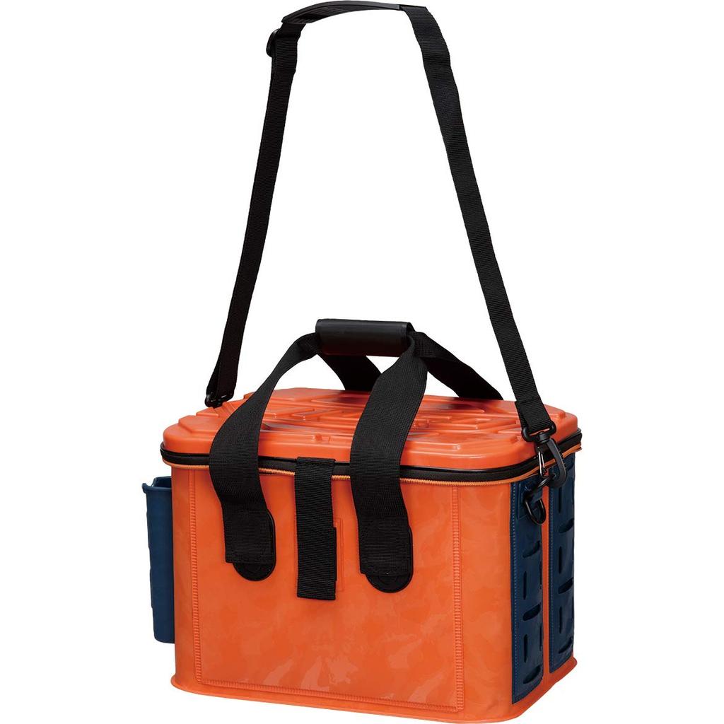 VICEO Foldable Fishing Bucket, 36cm/Orange, VC21636O