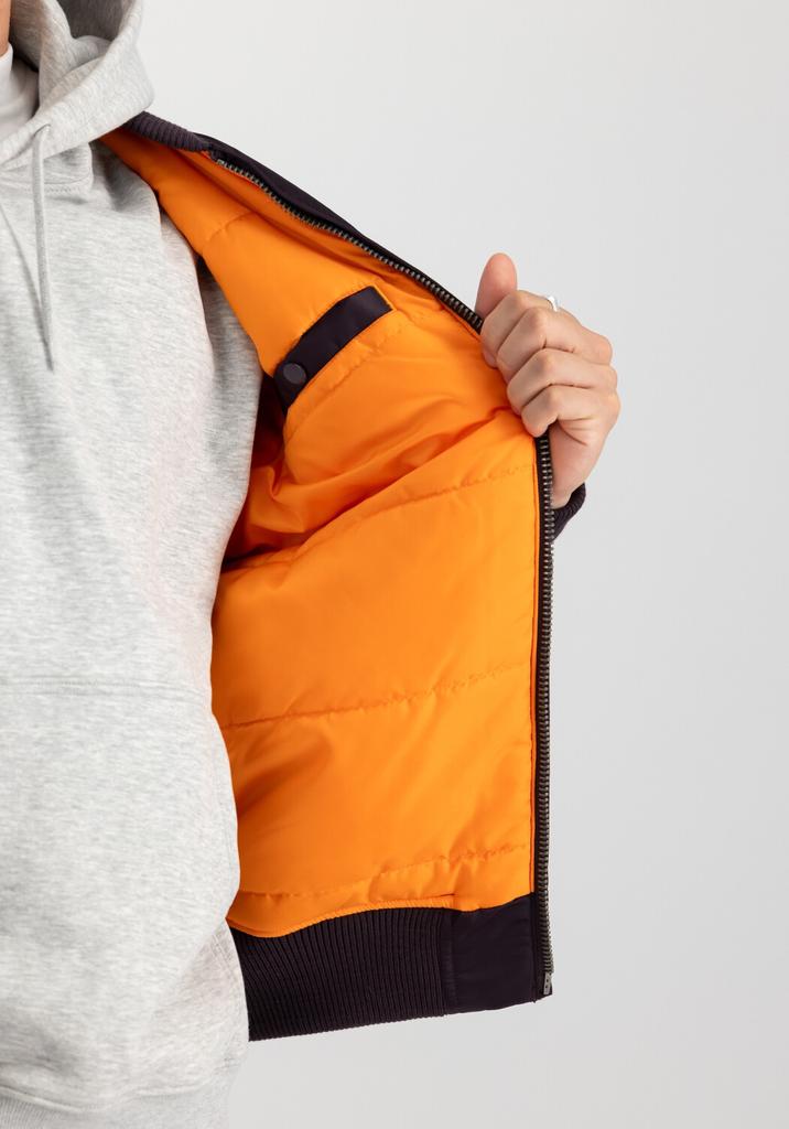 Зимняя куртка-бомбер Alpha Industries MA-1 VF 59 Long (168100) слива