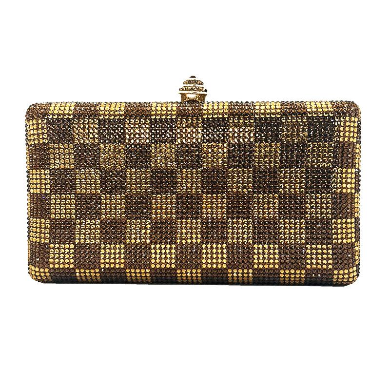 Diamond Clutches Evening Bags Purse Crystal Women Wedding Bridal Purses WHTUOHENG Rhinestone Party Dinner Clutches Handbags