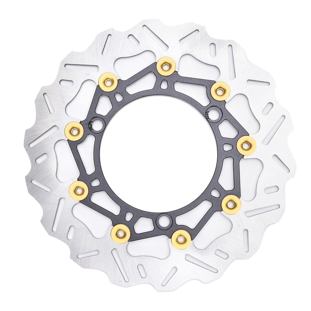 Motorcycle Front Brake Disc Rotor Set 267mm Stainless Steel Caliper Adapter Kit Replacement for NMAX125 NMAX155