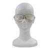 Very Good Cartier Glasses Trinity Logo Metal gold mens Used