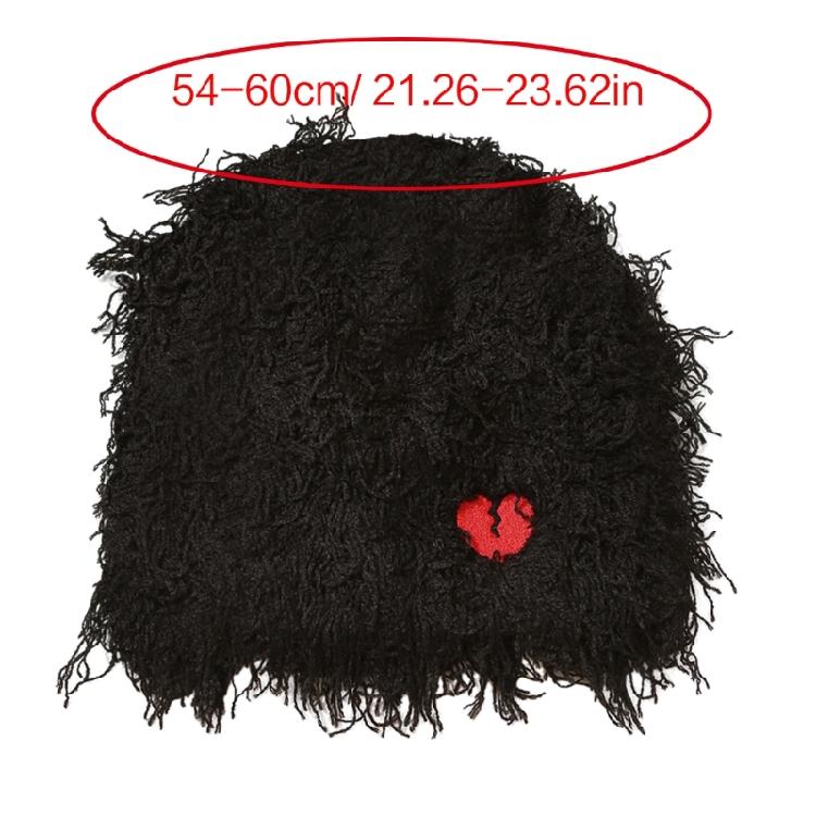 Winter Adult Knitted Hat Keep Warm Hat Cold Weather Windproof Hat for Cycling