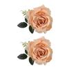 Cloth Flower Curtain Tie Backs Rose Curtain Tieback Clips Decorative Rope Holdbacks Window Buckle for Window Decor