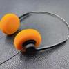 3.5mm Wire Plug Vintage Adjustable Headband for Music Player Computer Corded Headphone For Travel Outdoor