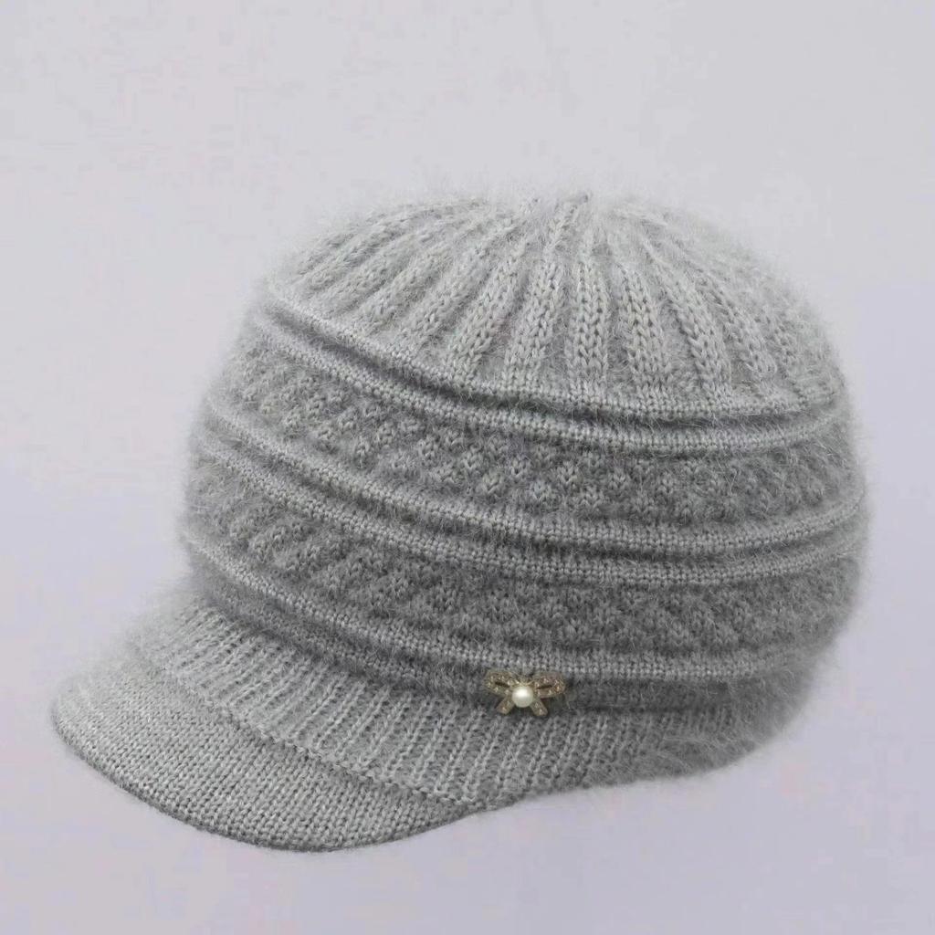 Warm Hat, Ear Protection Hat, Women's Hat, Woolen Hat, Cold Hat, Warm Knitted Hat