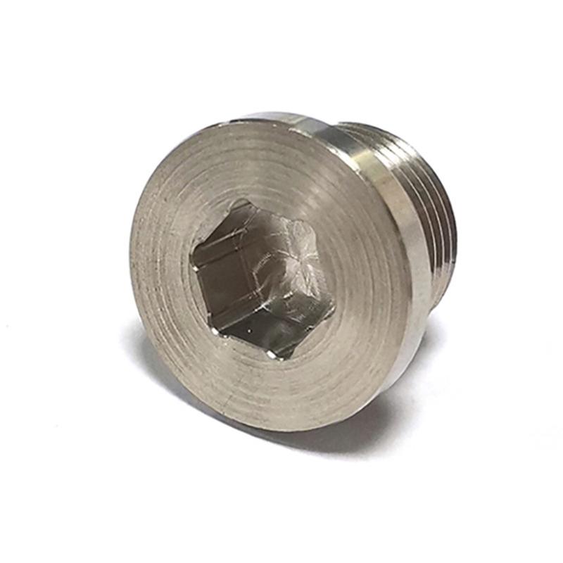 Oxygen Sensor Stainless Steel Bung Plug Nut Stepped Cap Mount Kit Wideband Solder Hex Bungs M18x1.5 Fits Universal for C