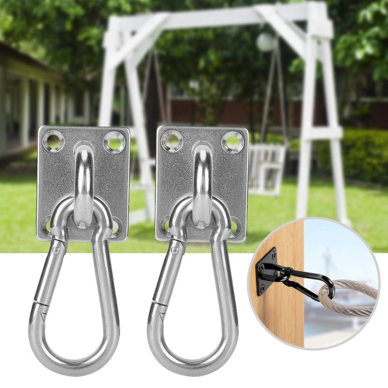 1Suit Yogas Exercise Hook Brackets Hook Hangers Chair Hanging Ceiling Hook Hoop Hook for Suspension Trainer