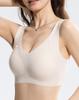 Soutien-gorge de sport push-up sans couture pour femme - Anti-affaissement, Maintien latéral, Antichoc, Design dos magnifique