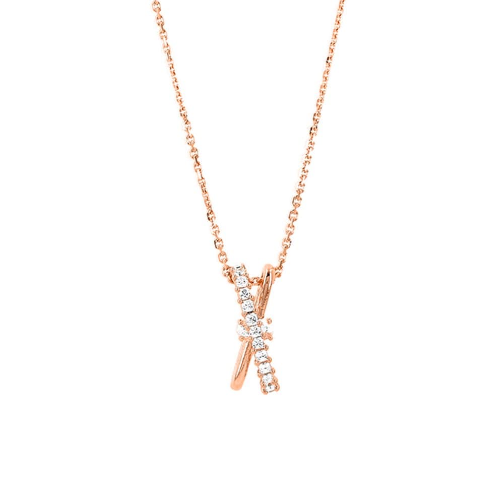 Swarovski 5689788 Hyperbola Twist Necklace
