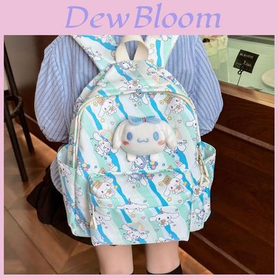 Adorable My Melody Nylon Backpack For Girls Cute Cartoon School Bag For Kindergarten