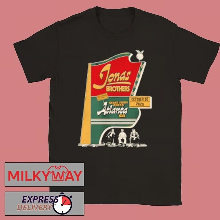 Jonas Brothers State Farm Arena T-Shirt Unisex T-Shirt XXXXL