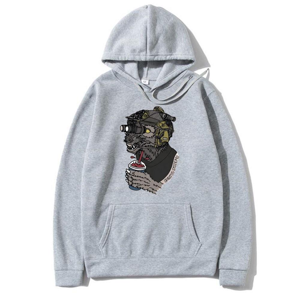 Fog Spiritus Systems Gbrs Forward Observations Group Hoodie Men Vintage Gothic Oversized Hoodies Male Rock Oversized Sweatshirt