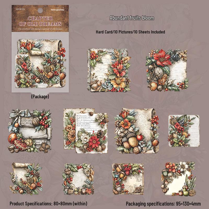 Beautiful Day Landscaping Sticker Pack: Plant Border & Shadow Theme (10 Sheets)