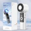 2026 Handheld High-Speed Fan: Digital Display, Strong Wind, 100-Speed, Folding Semiconductor Design