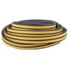2 Roller 13m D Shape Rubber Weather Stripping Door Seal Strip Door Weatherstripping Soundproofing