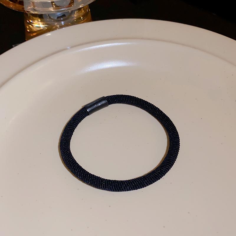 

Korean simple and sweet high-elastic hair band niche does not hurt the hair ponytail hair rope personalized fashion versatile hair accessories