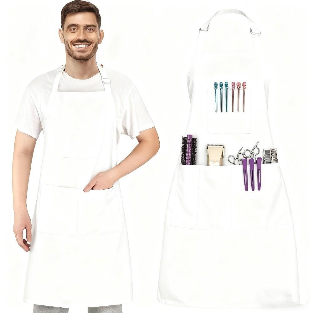 with Pockets Hair Stylist Hairdressing Aprons Waterproof Hair Salon Uniforms  Garden