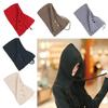 Windproof Balaclava Hat Thickened Beanies Cap Casual Winter Hat Scarf Set  for Women