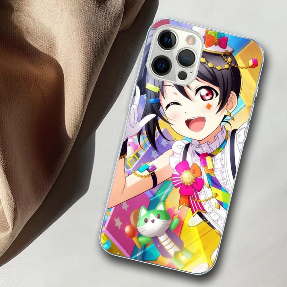 Love Live Anime Phone Case For IPhone 15 14 11 12 13 Mini Pro XS Max Cover 6 7 8 Plus X XR SE 2020 Funda Shell