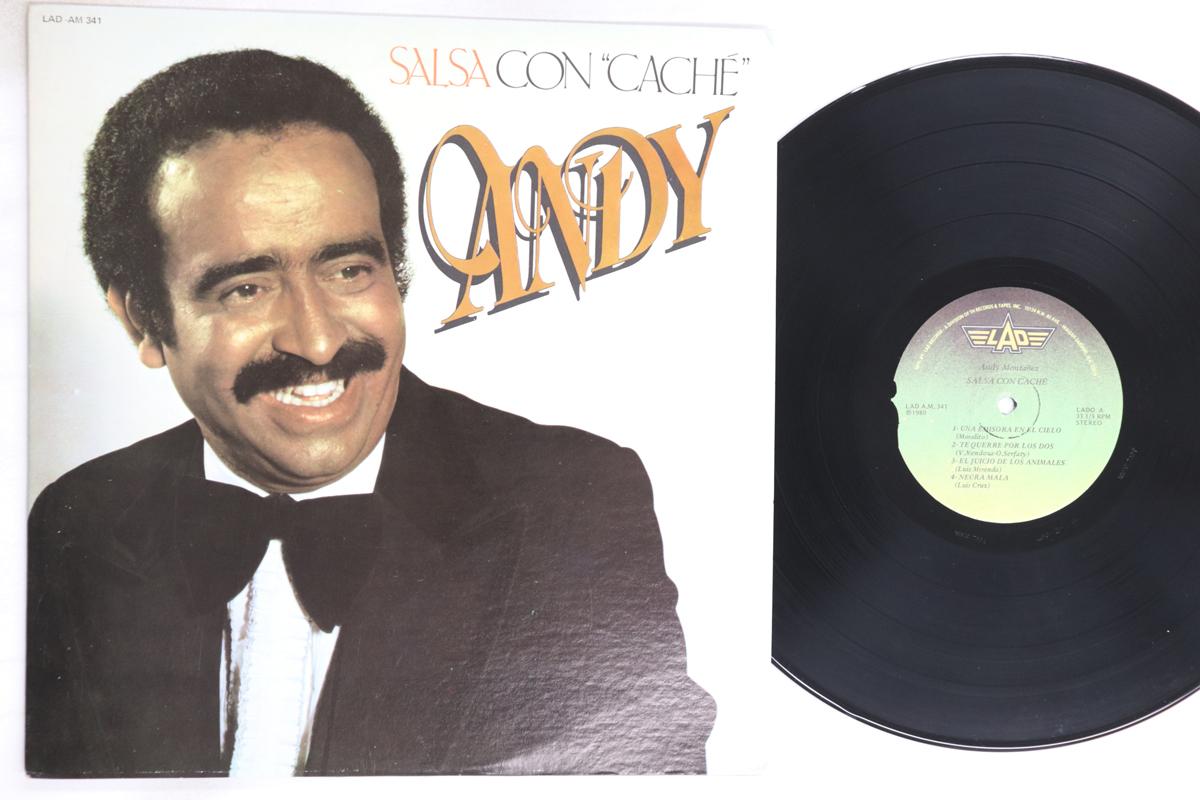 

LP Record ANDY MONTANEZ - Salsa Con Cache LADAM341 LAD 1980 US Latin Used
