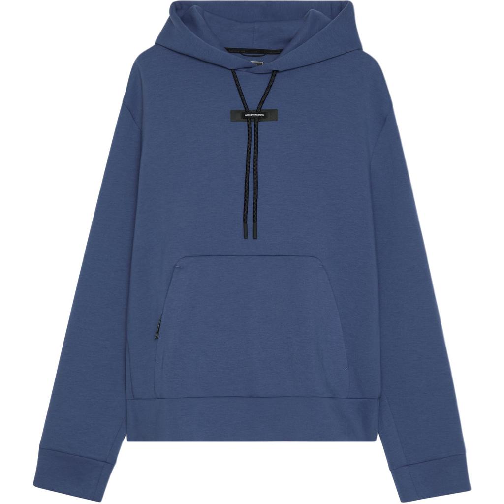 On Focus Tech Cold Technology Knitted Solid Color Hooded Lg Sleeve Sweatshirt Men Sweatshirt 1MF30290584