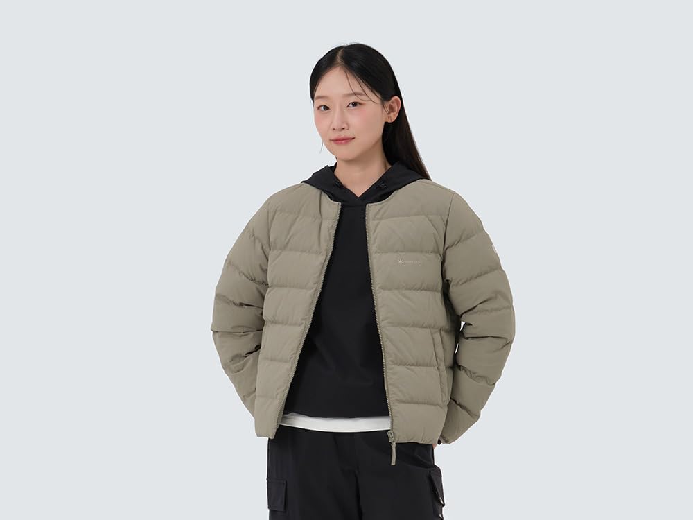 Snow Peak Land LW Down Jacket Down Size S Wmn's GS-S25WWGDJ61, Women's Outerwear, Jacket, Olive,