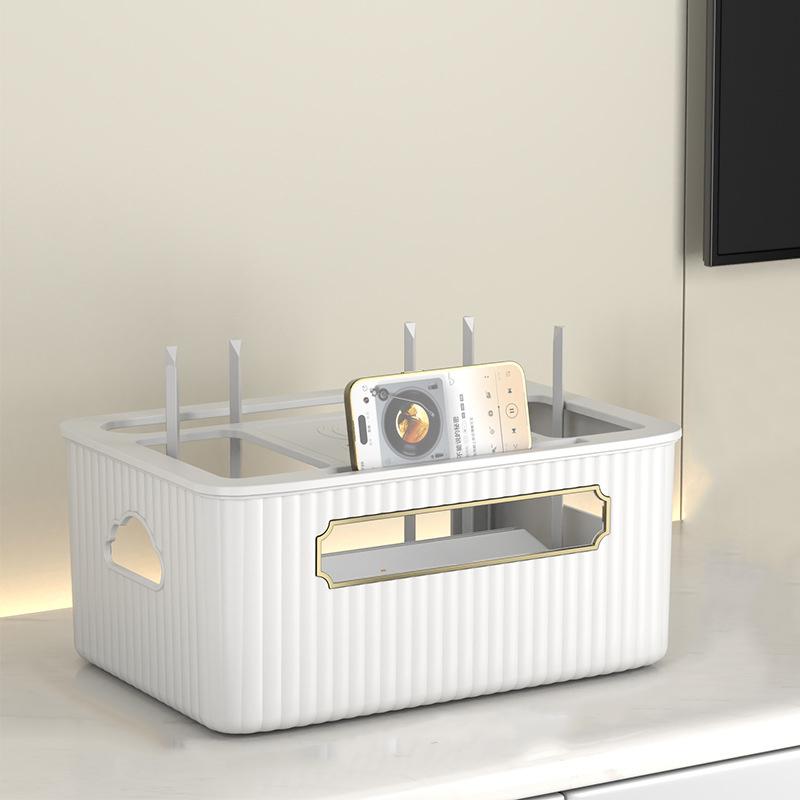 Wifi Router Organizer TV Set-top Box Shelves Socket Wire Organizing Wireless Optical Cat Placement