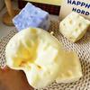 Jumbo Cheese Cube Stress Ball - 1/2Pc Big Shapeable Non-Bounce Squeeze Ball Fidget Toy Sensory Anti-Stress Christmas Gift Idea