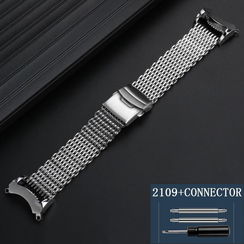 Voor Citizen BJ8050-08E/BJ8050 herenhorloge massief speciale connector bandaanzet converter aangepast Hoge kwaliteit Roestvrij staal band