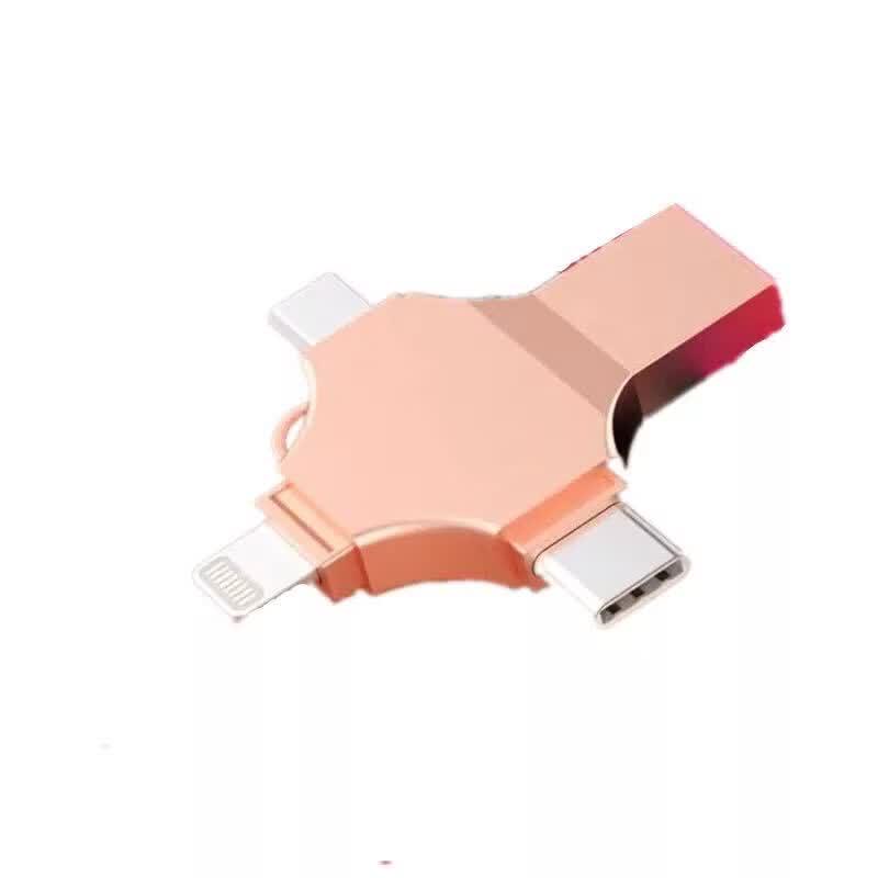 OLOEY OTG Dual-Port Metal USB Flash Drive