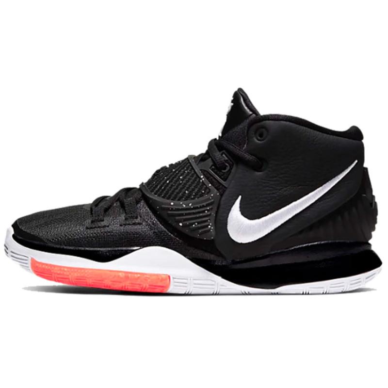 Nike Kyrie 6 Jet Black White GS Sneakers BQ5599-001 36