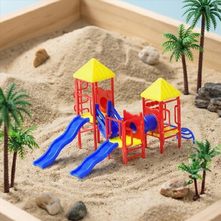 Miniatur-Parkrutschenmodell Miniatur-Parkrutschenmodell Für Kinderzimmerdekoration Und Klassenzimmer-Lehrmittel