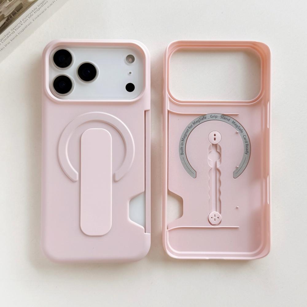 Supporto per porta carte Custodia magnetica Per Per Iphone 17 16 1 14 13 17 Pro Max Per Custodia con supporto in silicone antiurto